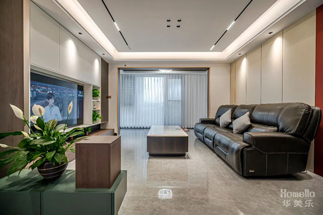 146㎡四居改大三居，主臥加入衣帽間，享受來自大套房的舒適